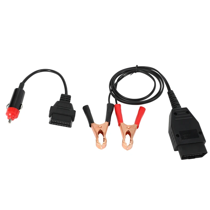 

Автомобильный экстренный источник питания OBD II ECU 12 В, кабель для сохранения памяти с зажимом типа «крокодил», преобразователь EC5 для автомобильного кабеля