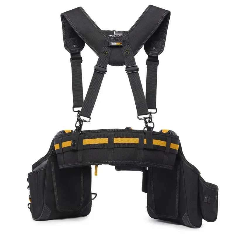 TOUGHBULILT TB-CT-101-5P tool waist bag 5-in-1 multifunctional shoulder strap quick hanging tool bag combination tool kit 3