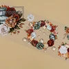 4Pcs/Set Matte Lady PET Washi Tape Pre-Cut Autumn Pumpkin Masking Tape for Stickers Scrapbooking Journal Collage Material 4