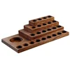 Retro Essential Oil Bottle Storage Box Beauty Salon Wood Split Bottled Display Rack Incense Smoked Storage Rack 5