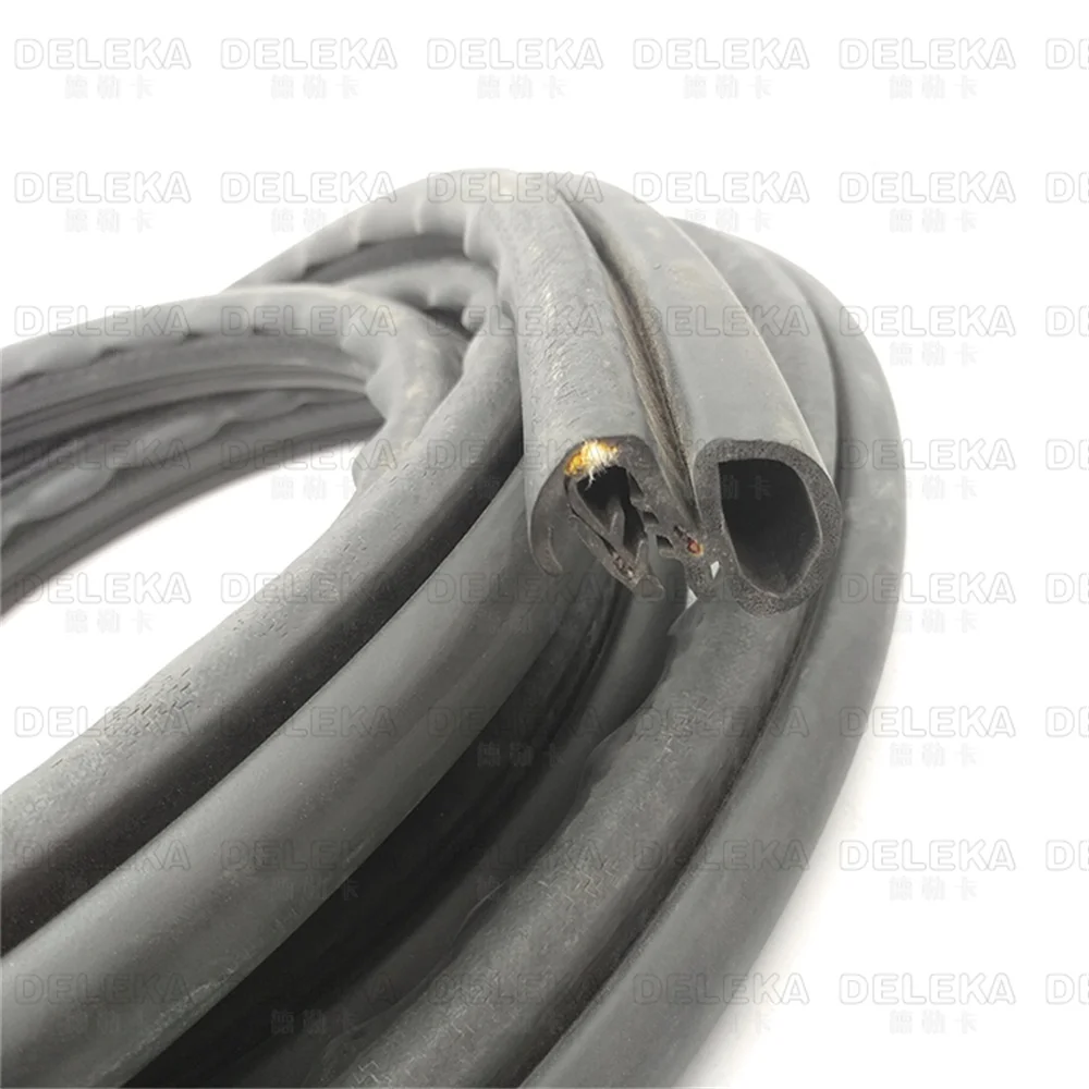 Door Sealing Strip For Sinotruk Howo T7H A7 Cab Door Frame Rubber Soundproof Waterproof Inner Truck Parts