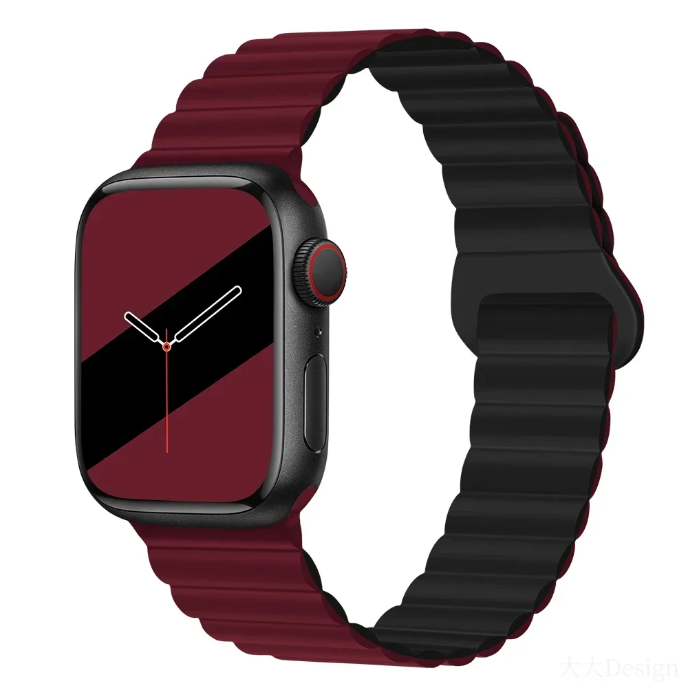 Magnetic Silicone Strap Bracelet