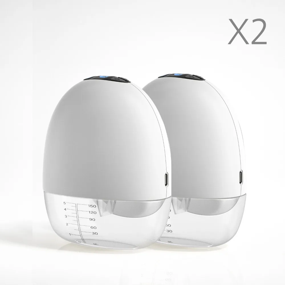 Wearable Automatic Breast Pump Massage Hands-free Can Be Invisible Integrated Wireless Large Suction Portable Wearable Breast