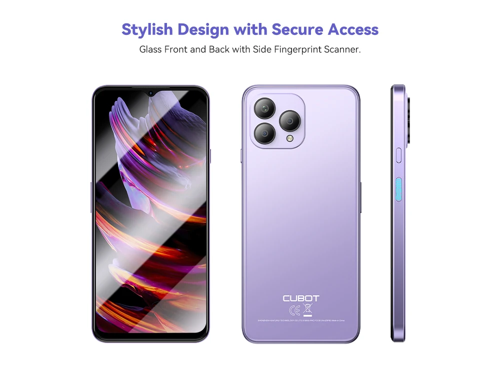 Se350f70f188e4f4a8c04a7118b7a5a94q Cubot P80 Smartphone Global Version 6.583" FHD+ Screen 8GB+256GB 48MP Camera Android13 5200mAh Battery GPS NFC Mobile Cell Phone