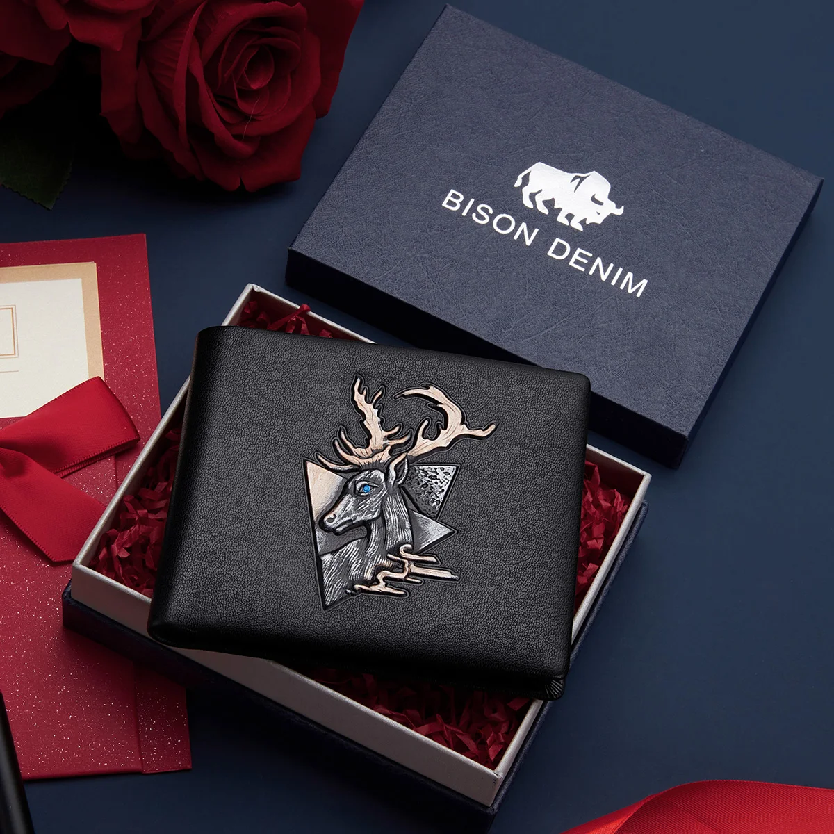 빈티지 디자이너 카드홀더 브랜드 럭셔리 소가죽 지갑, 남녀공용 최고의 선물, 100% 정품 