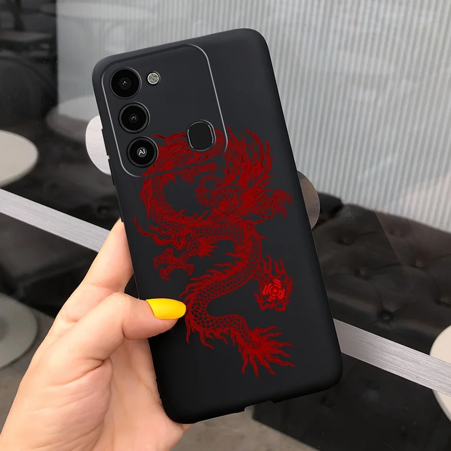 Romantic Couple Heart Silicone Phone Case - Artistic Soft TPU Cover