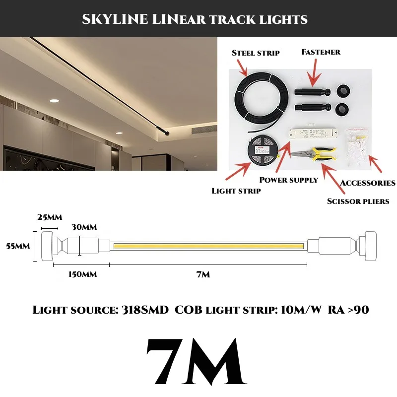 ตัวเลือกสินค้า LED Strip Light ตกแต่งผนังโมเดิร์น