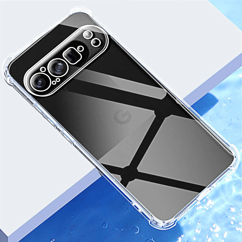 Crystal Clear Protective Back Cover - Premium Soft TPU Transparent Phone Case