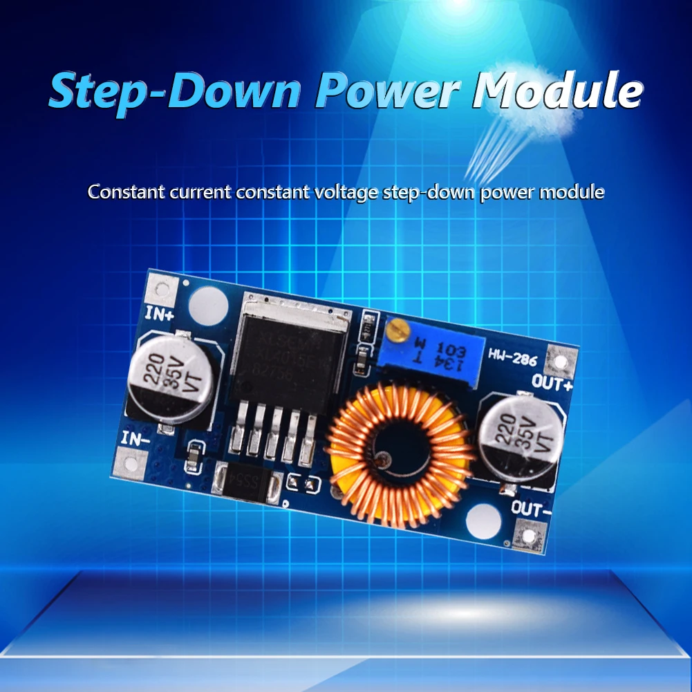 Power Module Step Down Buck Converter HW-286A Large Current 5A Charging Board Power Supply Module Step Down Converter
