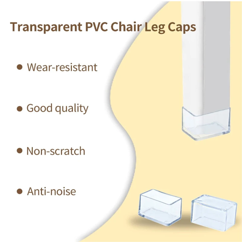 4-12pc/set Chair Leg Caps Rubber Feet Protector Pads Furniture Table Covers Socks Plugs Cover Furniture Leveling Feet Home Decor chair leg caps chair leg protector furniture foot protector furniture leg pads furniture foot pads furniture leg caps rubber furniture feet pads furniture feet levelers furniture feet