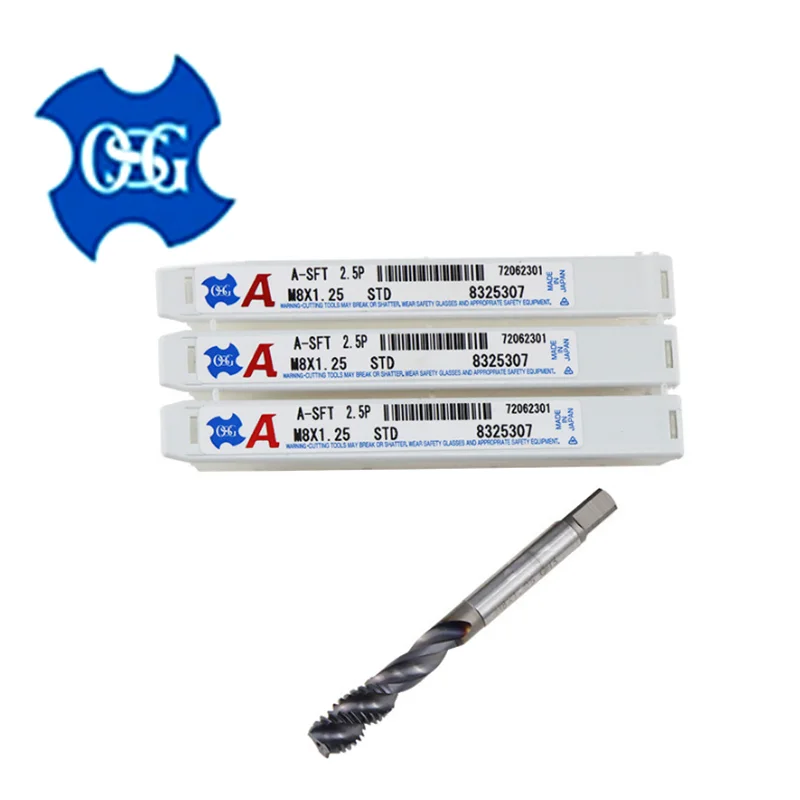 JapanOriginalOSGASeriesSpiralFlutedTapPointedASFTAPOTM2M3