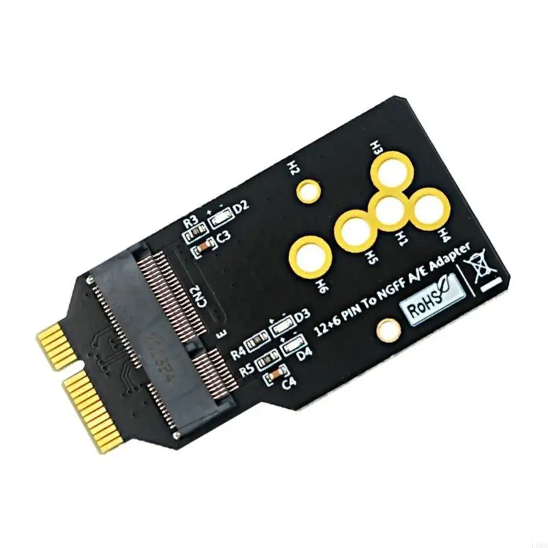 L9BA WIFI6 모듈 M.2 키 A/E 모듈-12+6Pin 어댑터 보드는 AX200/201/210을 지원합니다