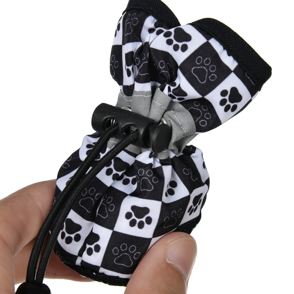 Title 10, 4pcs Waterproof Dog Shoes Pet Anti-slip Reflect...