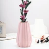 Creative Fashion Flower Vase Imitation Ceramic Plastic Flower Pot Nordic Style Modern Flower Arrangement Container Home Ornament 5