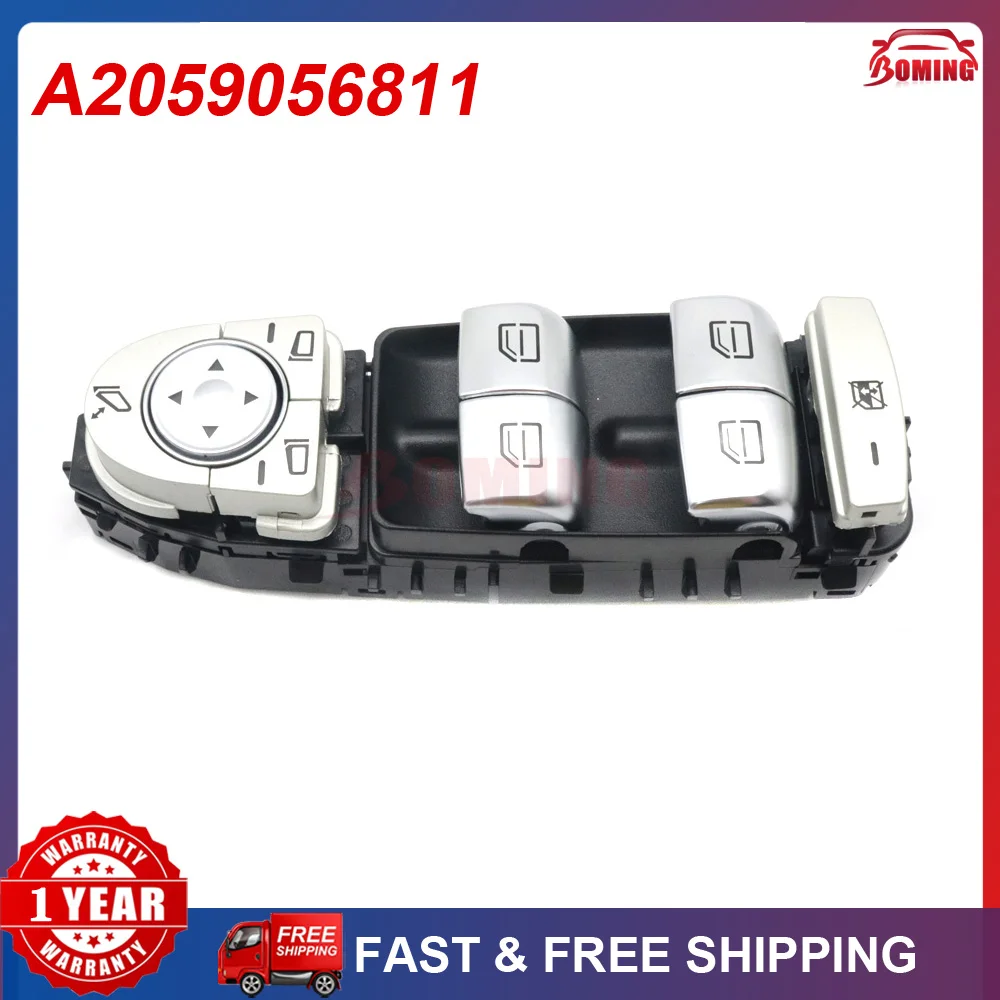 

Переключатель Стеклоподъемника A2059056811 для Mercedes-Benz C180 C200 C300 GLC 200 2059056811