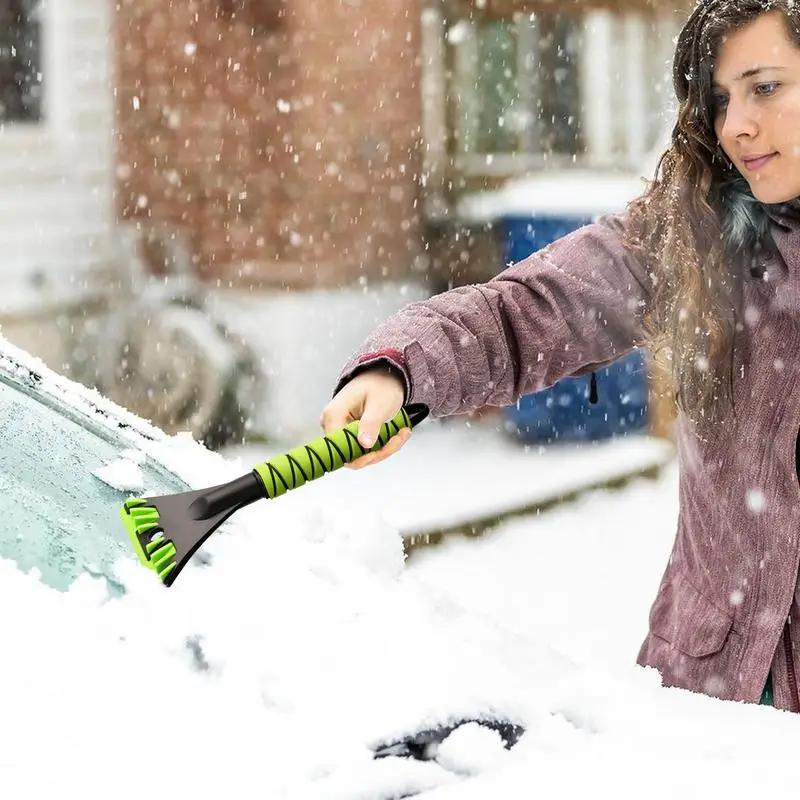 Car Snow Shovel Non-Slip Winter Ice Scraper Anti-Scratch Car Accessories Multifunctional Snow Scraper For Remove Frost