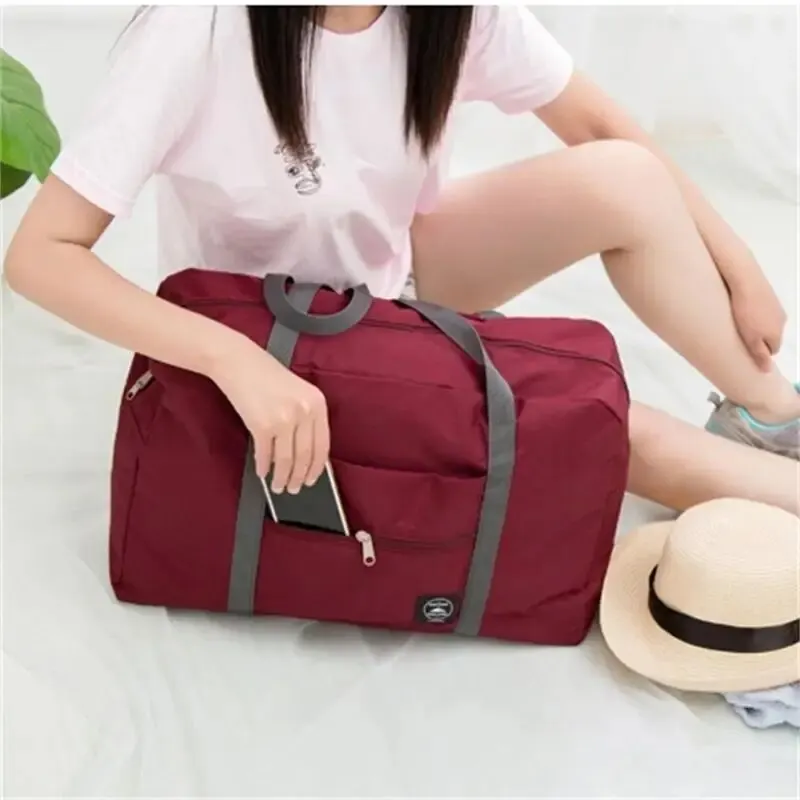 Multifunctional Folding Travel Bag folding bag Single Shoulder Hand Luggage Bag Large Capacity Luggage Storage Waterproof 1Pc