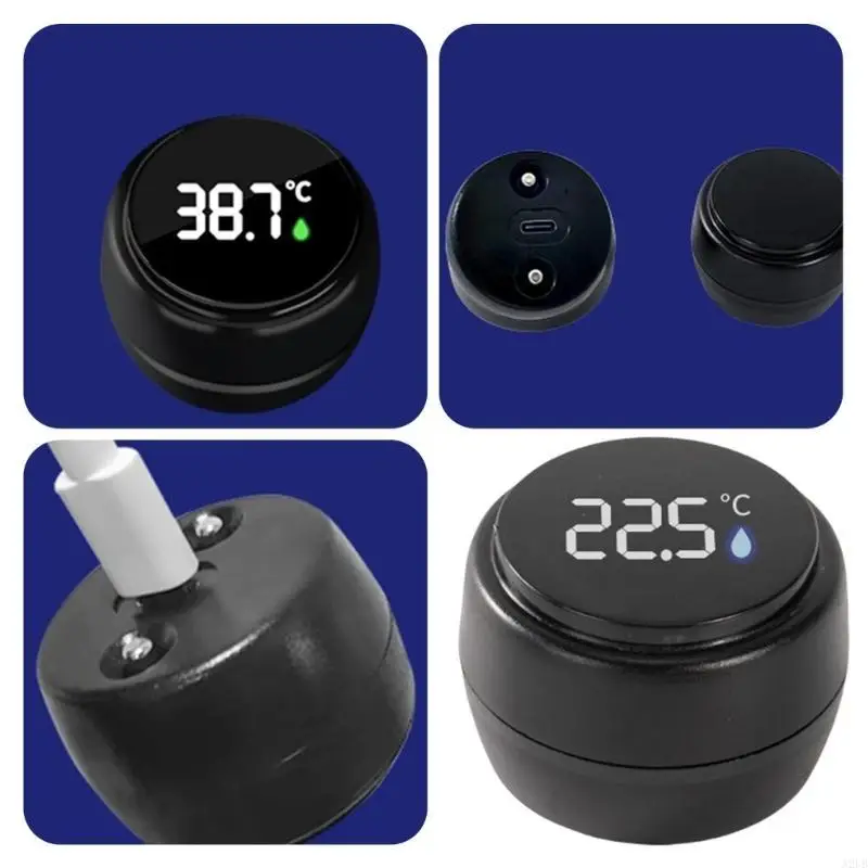 Floating Shower Toy Baby Bath Thermograph Water Temp Tester with Digital Display for Easy Temperature Reading A2UB Floating Shower Toy Baby Bath Thermograph Water Temp Tester with Digital Display for Easy Temperature Reading A2UB