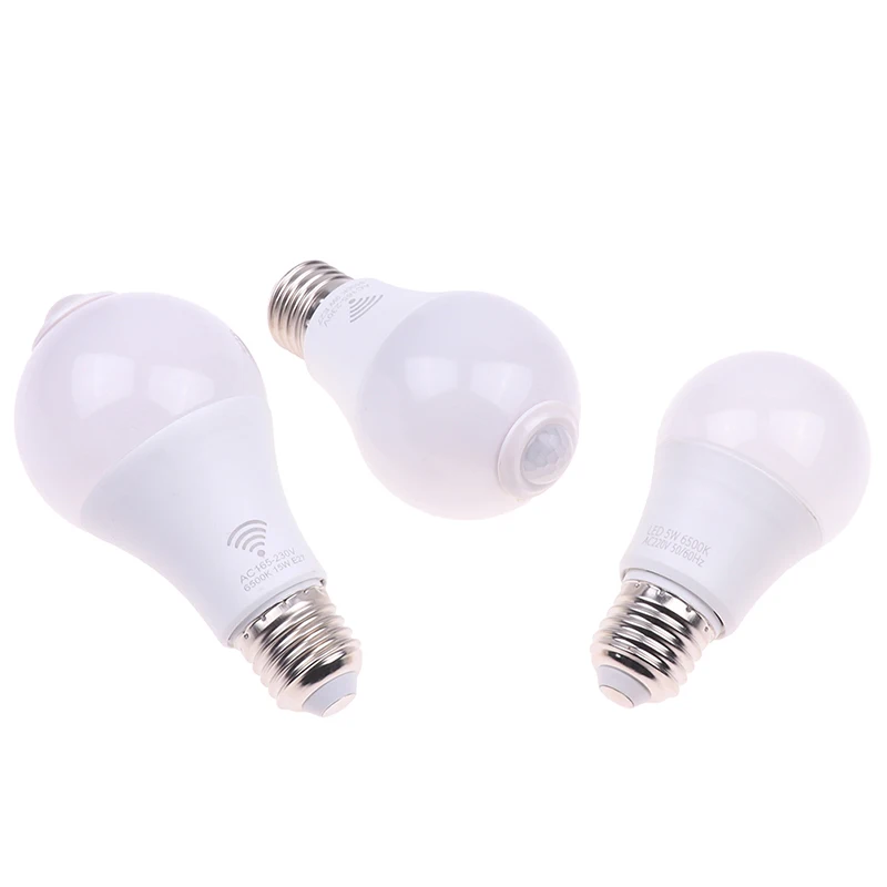 1PC E27 PIR Motion Sensor Lamp 5W 9W 15W LED Bulb with Motion Sensor Detector Night Light motion sensor night light led night light motion sensor led light motion sensor light motion sensor lamp led motion sensor light led night lamp