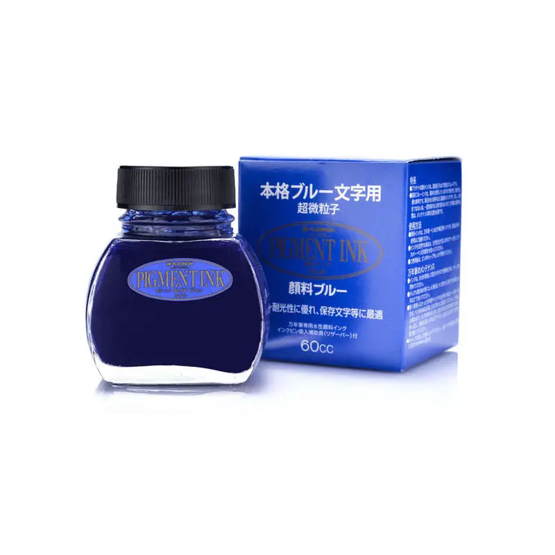 플래티넘 INKC-1500 일본산 방수 카본 나노 컬러 잉크 - 퇴색 방지 만년필 잉크, 부드러운 필기감