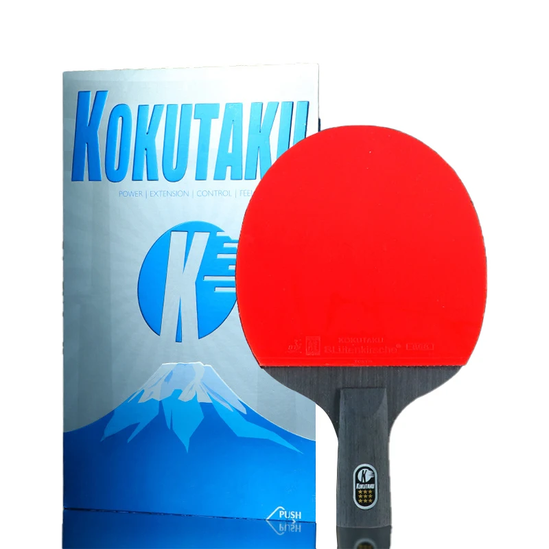 

KOKUTAKU Professional 9 STARS Table Tennis Racket for Offensive Rackets Sport Racket Carbon Wood Ping Pong Raquete Pimples in