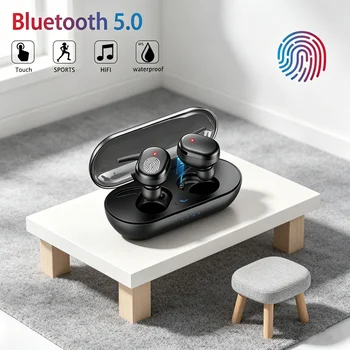 Y30 TWS Wireless Bluetooth headset 5.2 Wireless headphones Earbuds In-ear Noise Reduction Waterproof Headphones for allphones 1