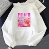 Peach PRC Hoodies Long Sleeve Gothic Comfortable Sweatshirts Graphic Printing Harajuku Fleece Clothing Sudaderas Retro Pullovers 1