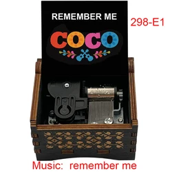 18 - Tone 'Remember Me' Music Box - Elegant Room Decoration and Heartfelt Holiday Gift (298 - E1)