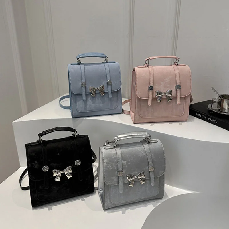 

Butterfly Backpack Fashion Mini Backpack Travel Bag Double Shoulder Small Bag