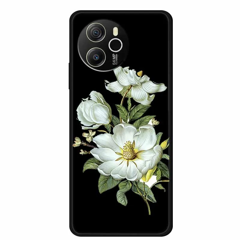 Enhanced Product Title:  
Premium Black Silicone Soft Back Cover Case - Sleek and Durable Phone Shell/Coque, 6.78