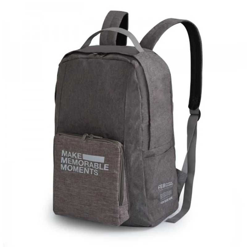 New Ultralight Unisex Polyester Backpack Simple Portable Folding Travel