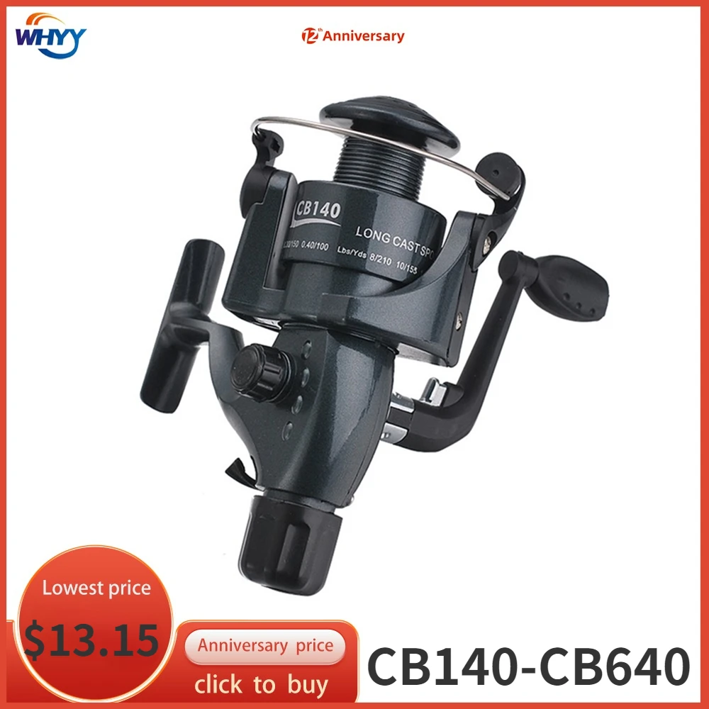 

Катушка для спиннинга WHYY CB4000, Рыболовная катушка типа змея, для ловли карпа