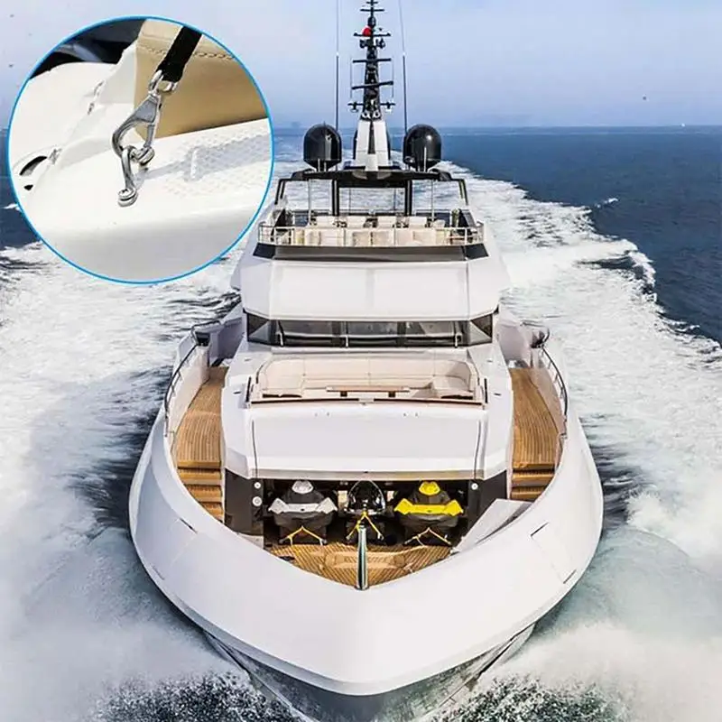 

RV Grab Door Handle Marine Stainless Steel Handle Handrail Smooth Bow-shape Grab Bar For Marine Yachts/RVs Without Screws