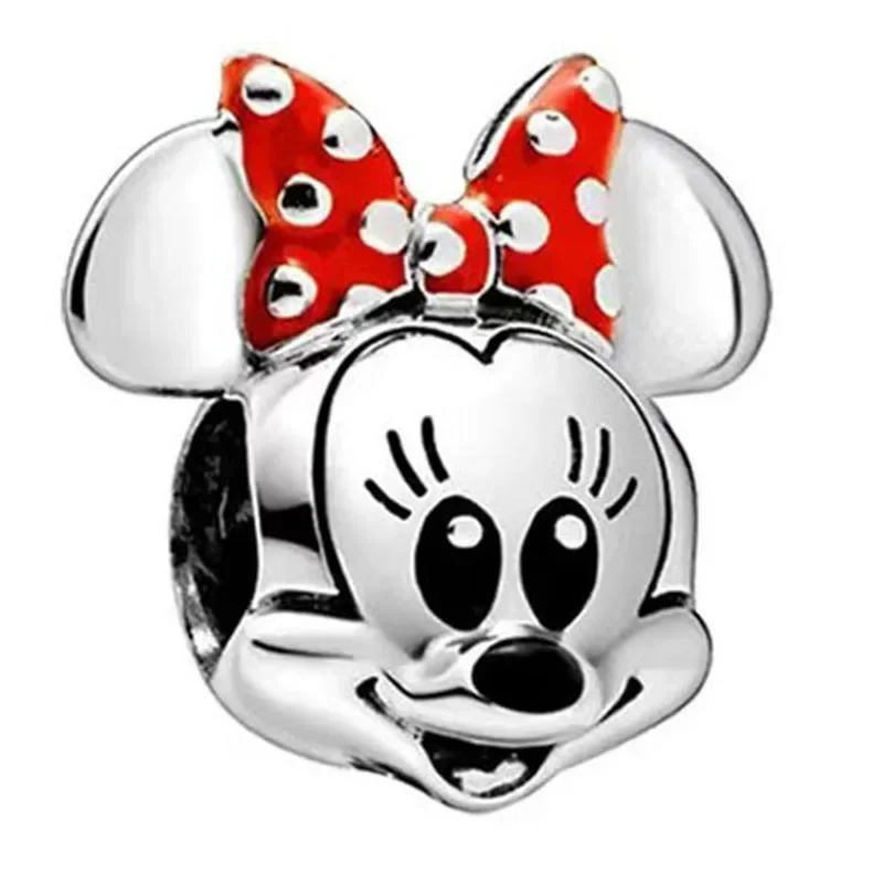 Disney Witch Charm Skull Beads 925 sterling silver for Pandora Original Jewelry Silver Charm Silver Charms Jewelry Charms Halloween Charms Metal Charm