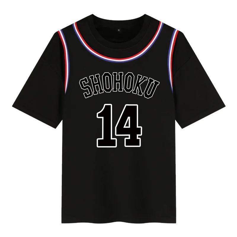 Anime Slam Dunk Shuhoku Sakuragi 10 Jersey T shirt 3D Print