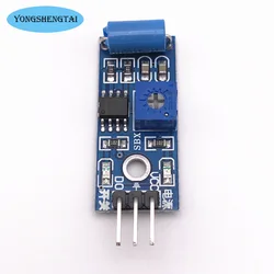 Capteur de vibrations de Type normalement fermé, Module d'alarme, interrupteur SW 420 pour Arduino 