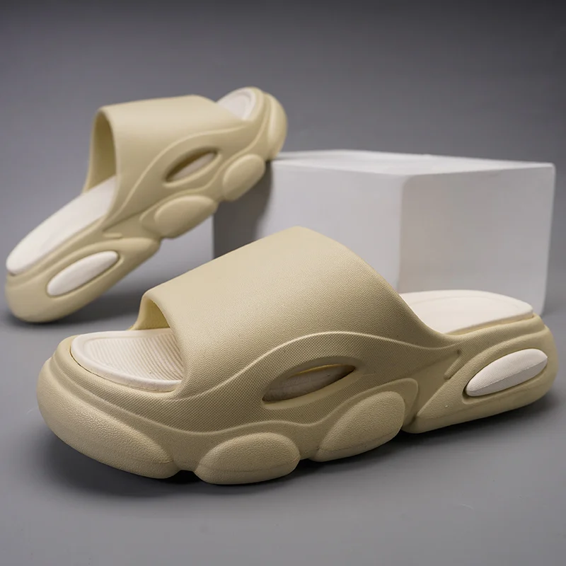 Slip Slippers for Men Non-Slip Non-Slip Summer Slippers Slip Comfy With Thick Sole Slipper for Indoor  Outdoor_voghion.com