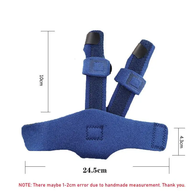 Adjustable 2 Finger Splint Hand Wrist Brace Support for Trigger Finger Aluminum Support Brace Guard Splints Tendon Pain Relief 5