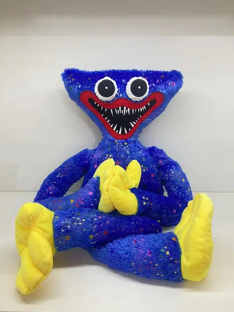 100cm Sequins Wuggy Huggy Plush Toy Horror Game Doll Toy Gift For Kids