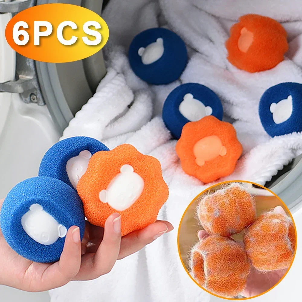 Repeatable Laundry Laundry Washing Balls Removes Lint From Clothes Home Supplies Plush Pet Hair Removal Ball Cleaning Suit Wipes