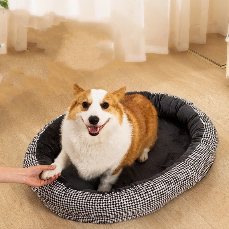 

Pet Dog Bed Soft Lounger Pet Bed House for Dogs Cats Cozy Sleeping Sofa Warm Puppy Kennel Mat Cat Mattress Pet Supplies