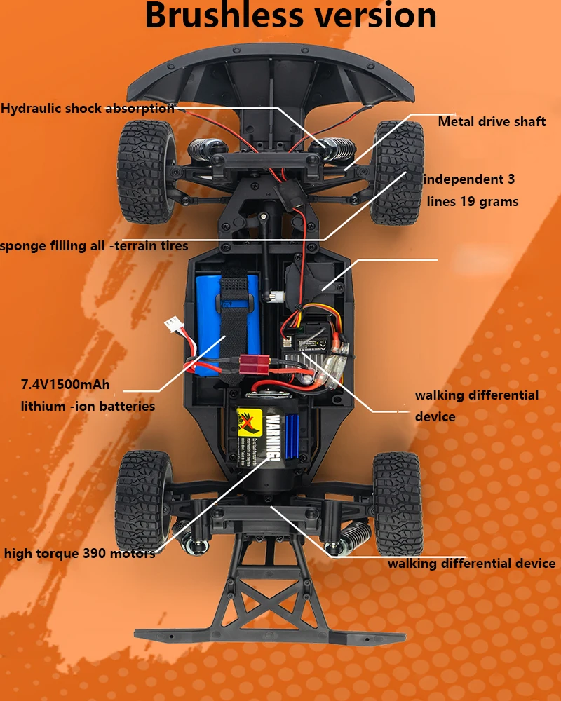 New 1/12 Full Scale Controlled RC Pickup Car Truck RTR 4WD Electrict Remote Control Climbing Car Off Road Vehicle  For Boys 3
