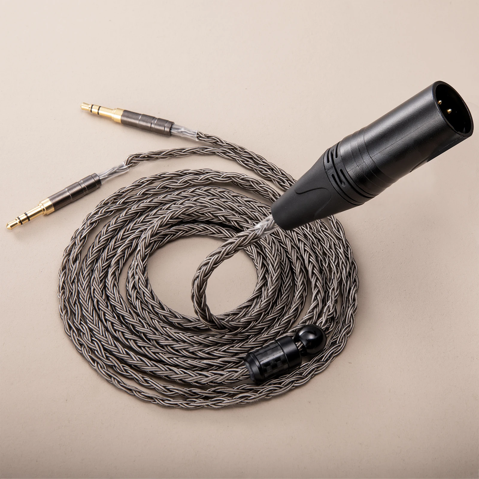 

SYRNARN 16 Core Headphone Braid Cable 2m 3m with Balanced 2.5/4.4/XLR/6.35mm for HIFIMAN DENON SUNDARA Ananda Arya Beyerdynamic