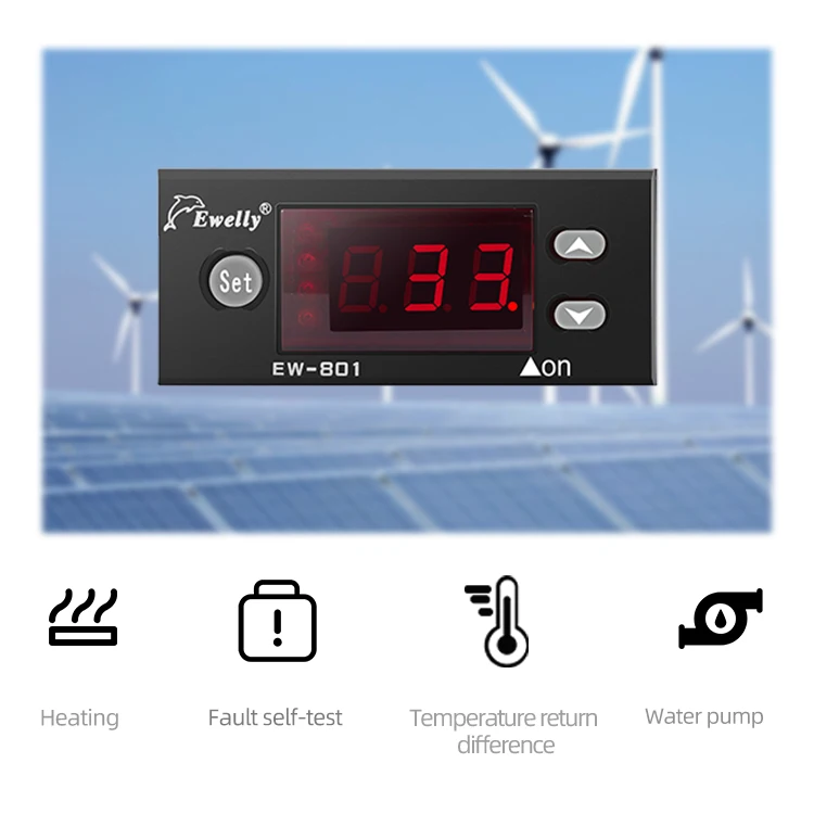 Business & Industrial Digital Solar Water Heater Temperature Controller EW801AH 5A/220V/AC