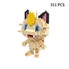Building Blocks Assembly Anime Picachu Charizard Doll Blastoise Bulbasaur Gengar Bricks Figures Toy for Kid Gift 4