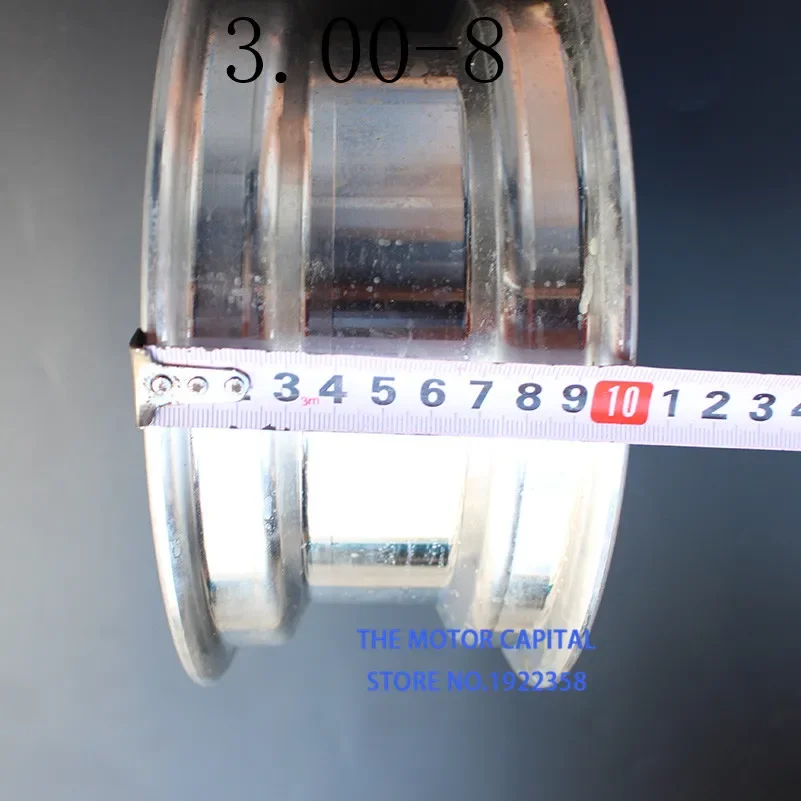 8 Inch Electroplated Rim 2.75/3.00-8 front 3.50-8 rear aluminum wheel hub for Monkey Bike Small MotorcycleWheel Modified