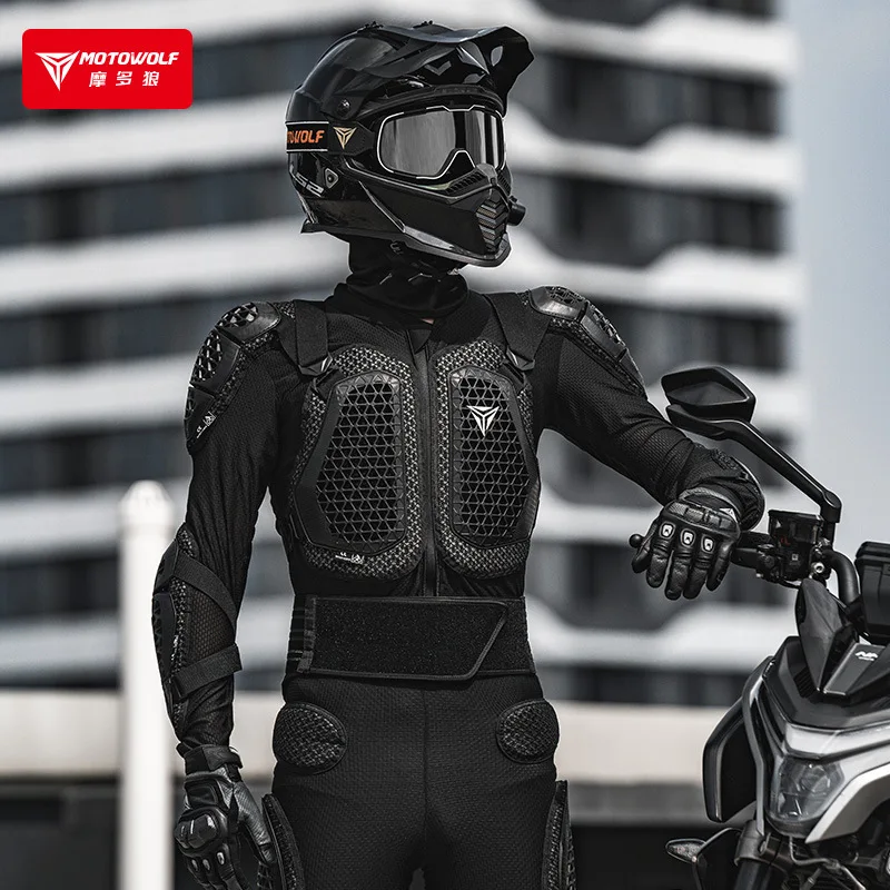 New Motorcycle Armor Fall Prevention Motorcycle Jacket Men Moto Body Armor Motocross Racing Jacket CE Approval Motorbike