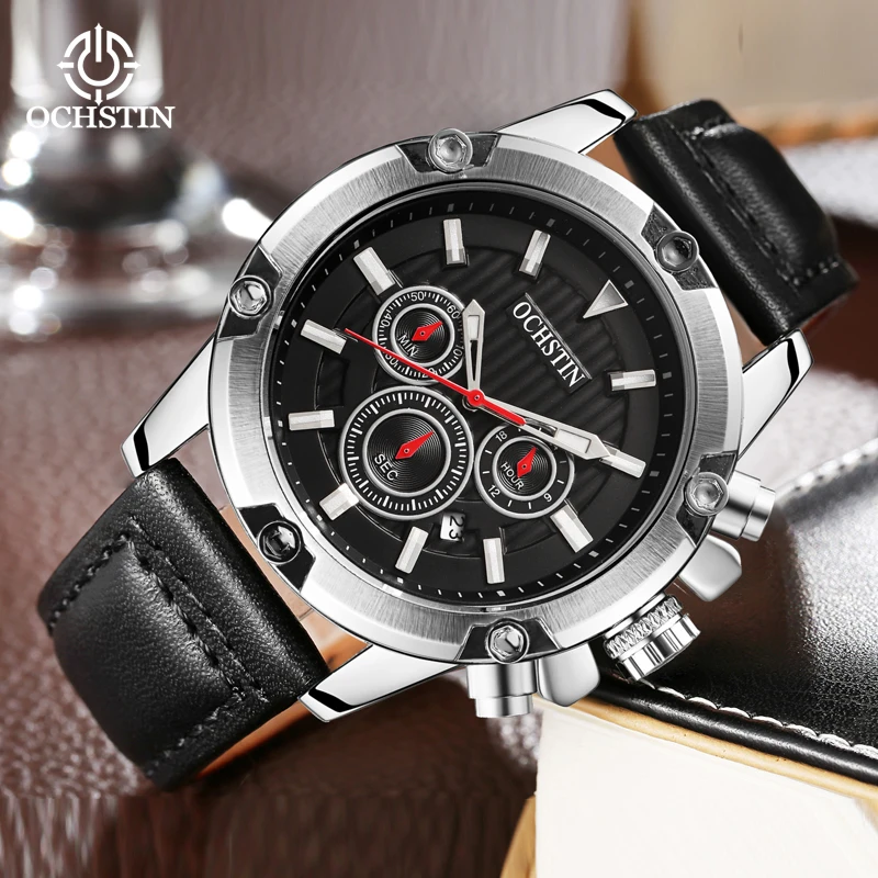 Ochstin original brand new Mariner series fashion multi-functional quartz movement luminous men's quartz watch