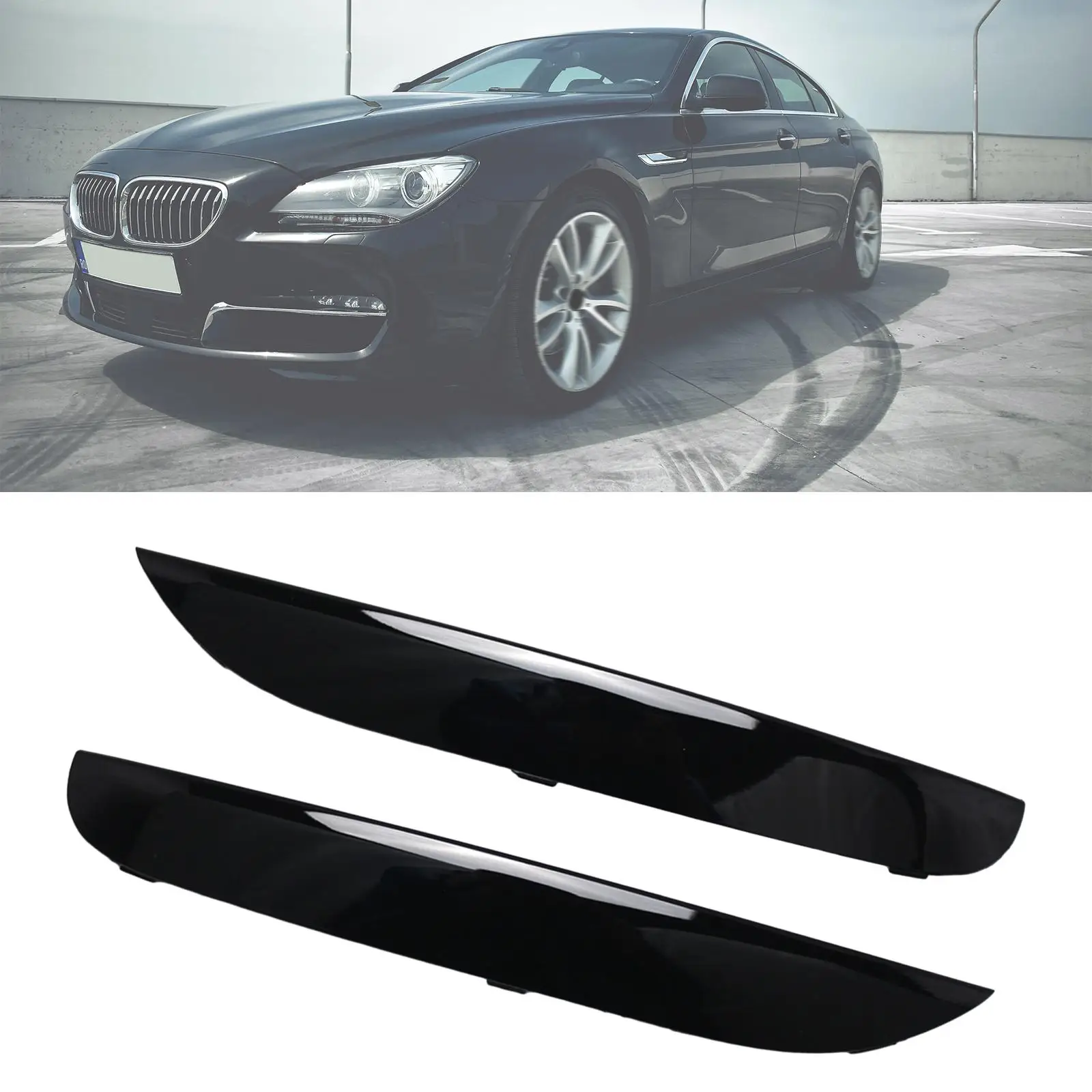 

Передний бампер решетка литье отделка 51118099323 51118099324 непосредственная замена для BMW F01 F02 2009-2015 автомобильные аксессуары