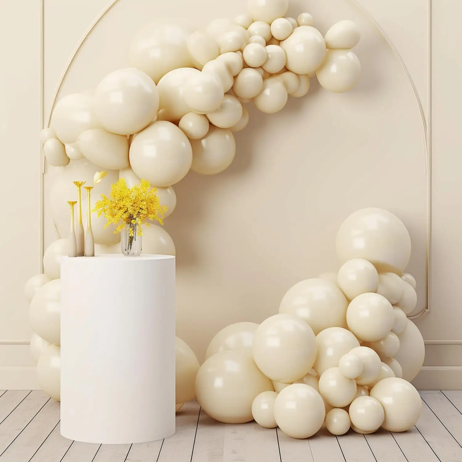 

100pcs Set 10 Inch White Latex Party Balloons Latex Balloon For Birthday Party Birthday Balloons Latex Party Balloons